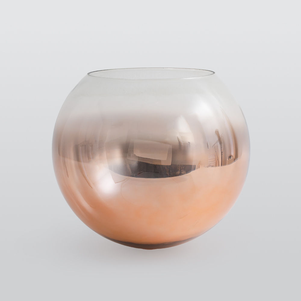 Levy Moderna Globo Vidrio Lámpara Colgante Dorada/Plata/Ora Rosa