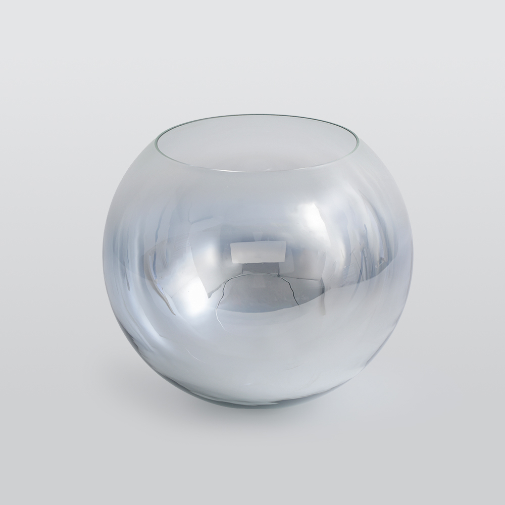 Levy Moderna Globo Vidrio Lámpara Colgante Dorada/Plata/Ora Rosa