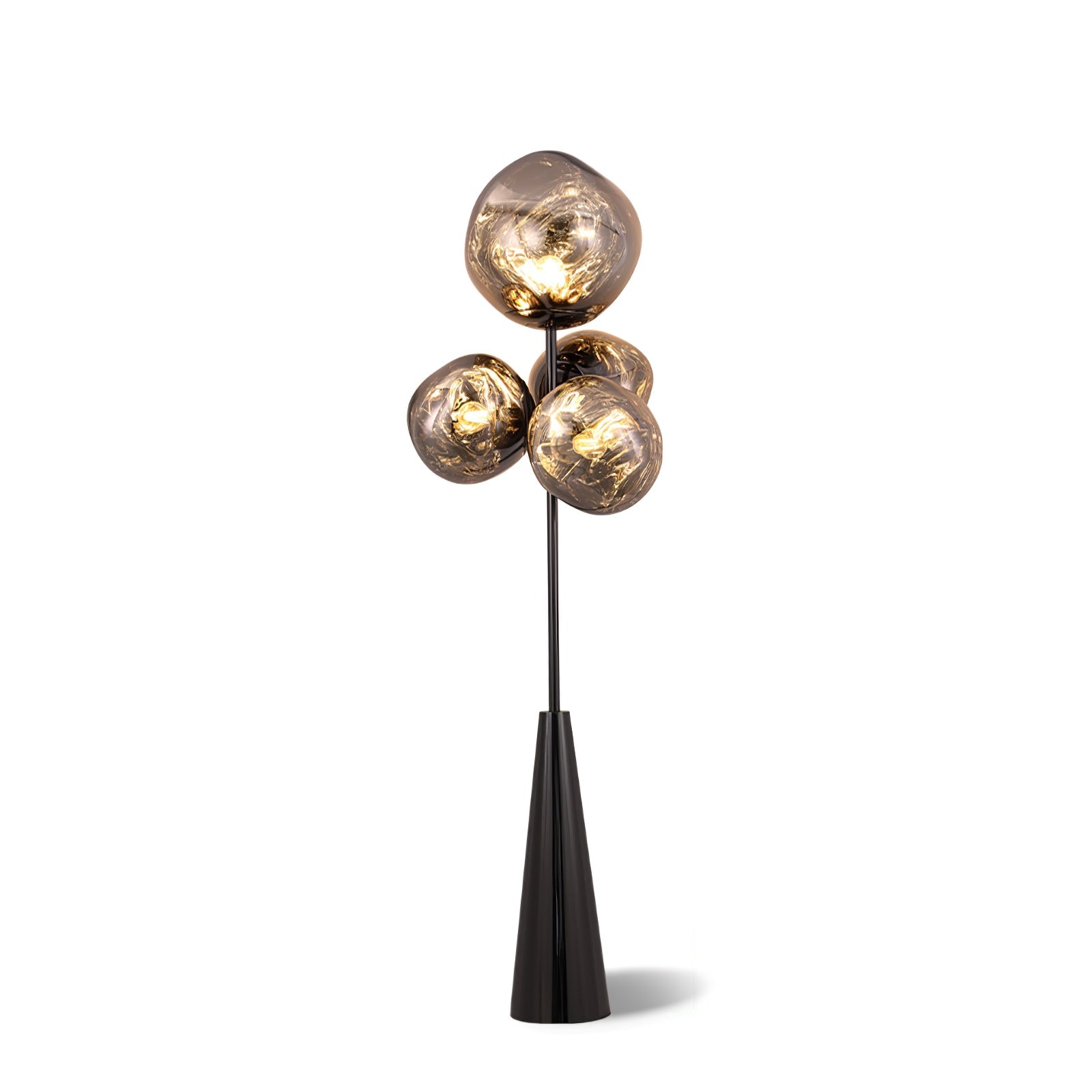 Verona Lava Column Glass Floor Lamp