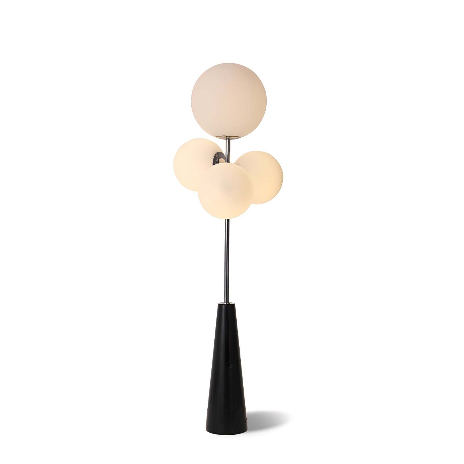 Verona Lava Column Glass Floor Lamp