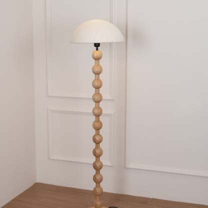 Artelux Orla Sculptural Wood Floor Lamp