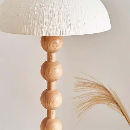 Artelux Orla Sculptural Wood Floor Lamp
