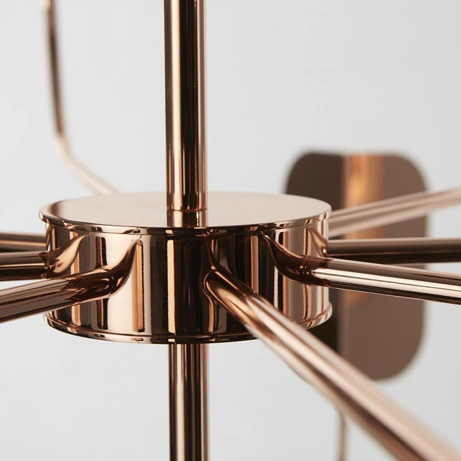 Axis Brass Leaf Chandelier