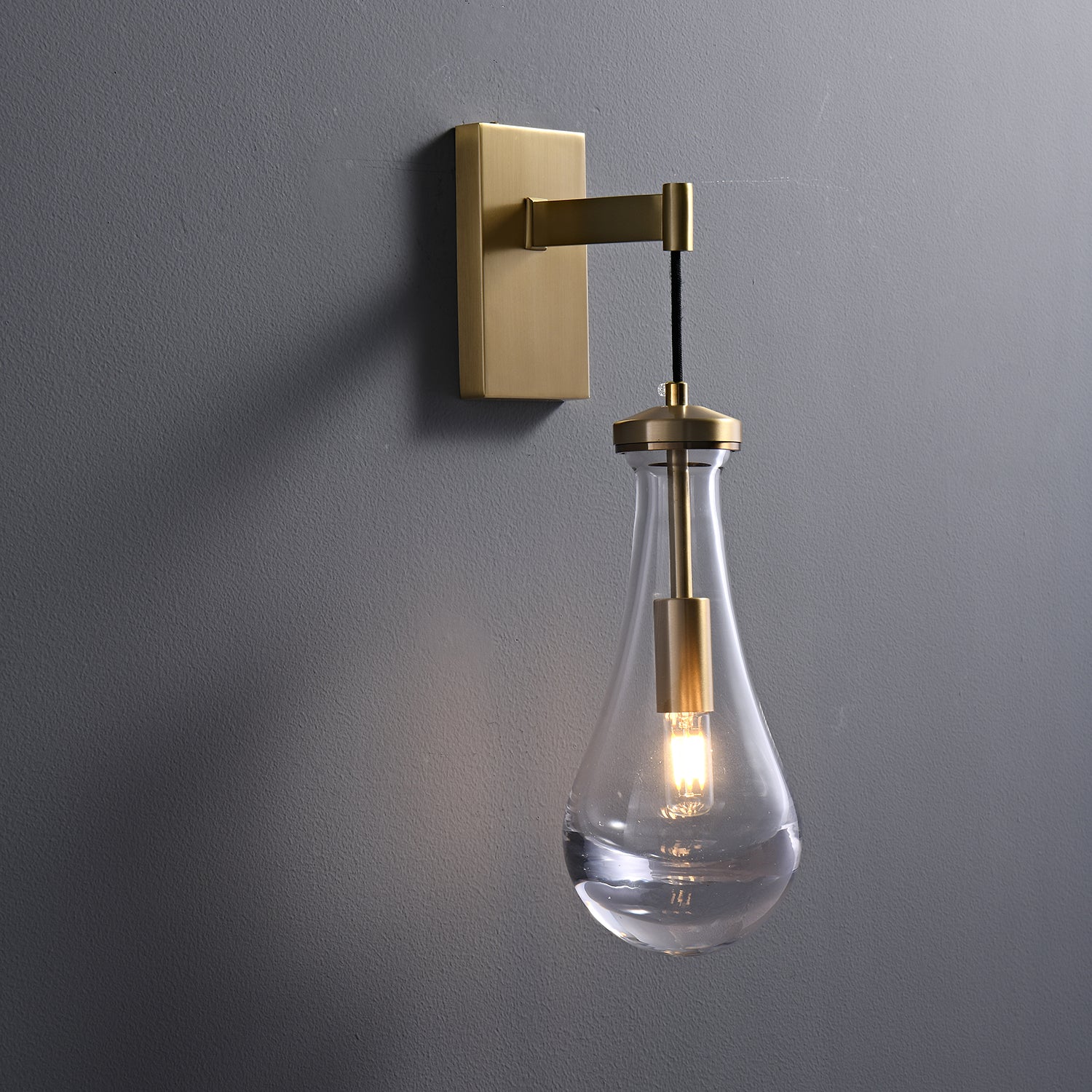 Leontine Glass Aplique