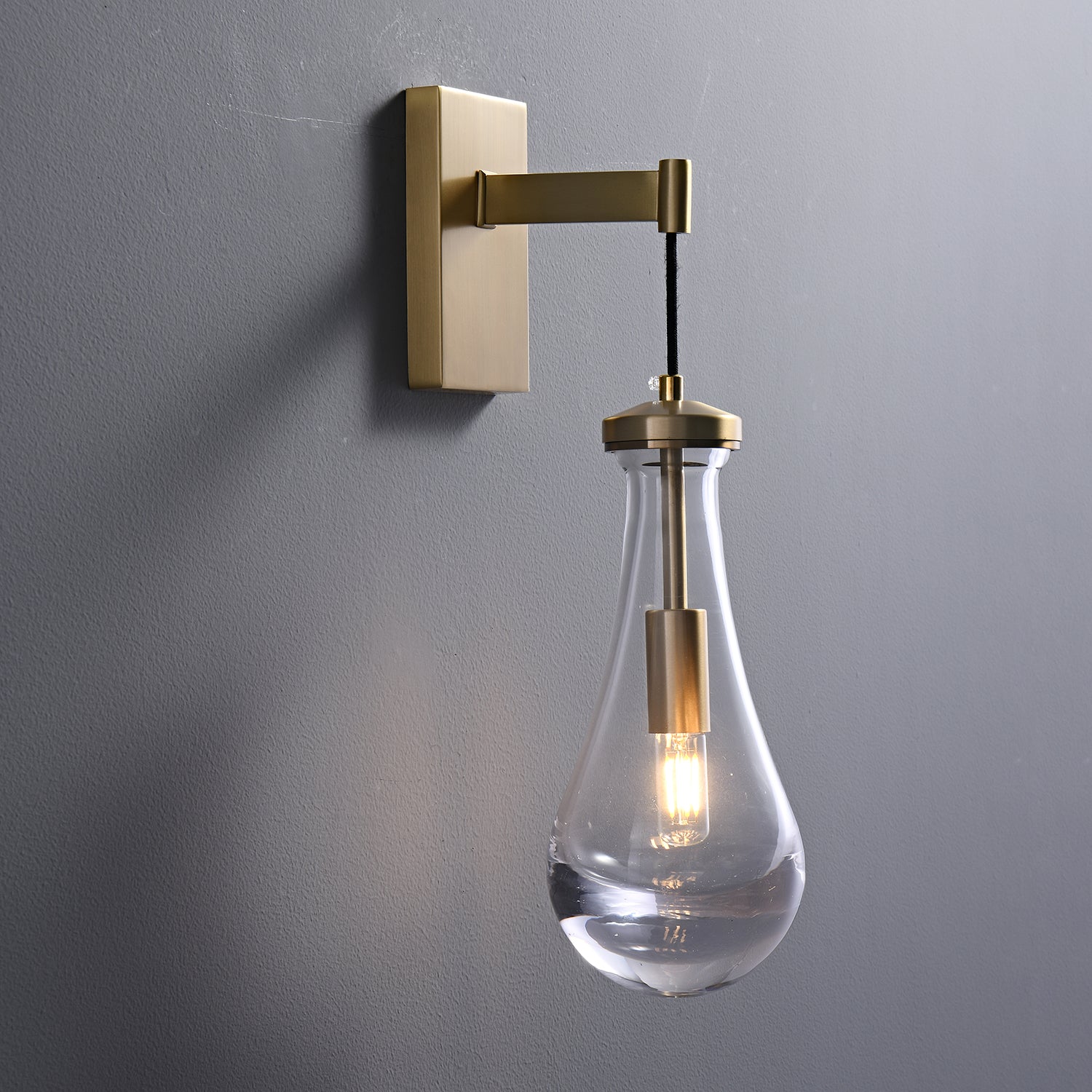 Leontine Glass Aplique