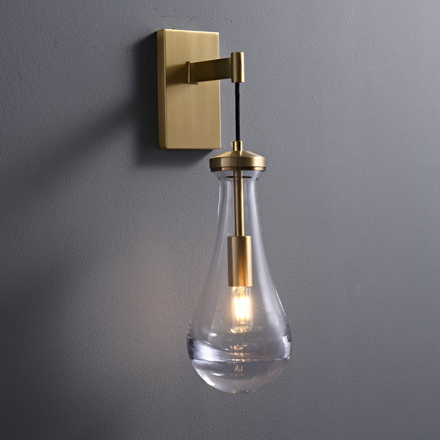 Leontine Glass Aplique