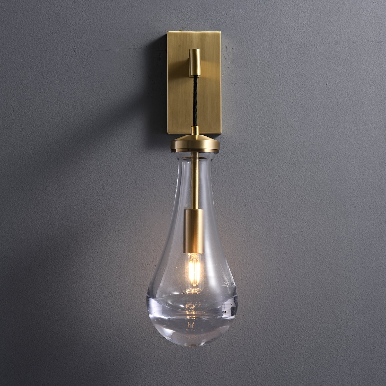 Leontine Glass Aplique