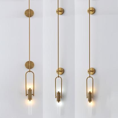 Long Arc Glass Aplique