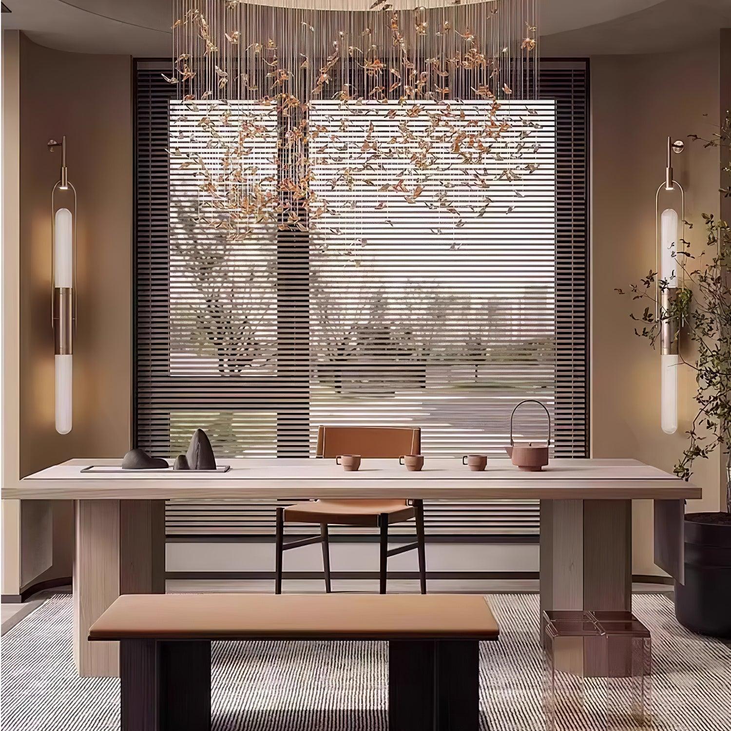 Long Arc Glass Aplique