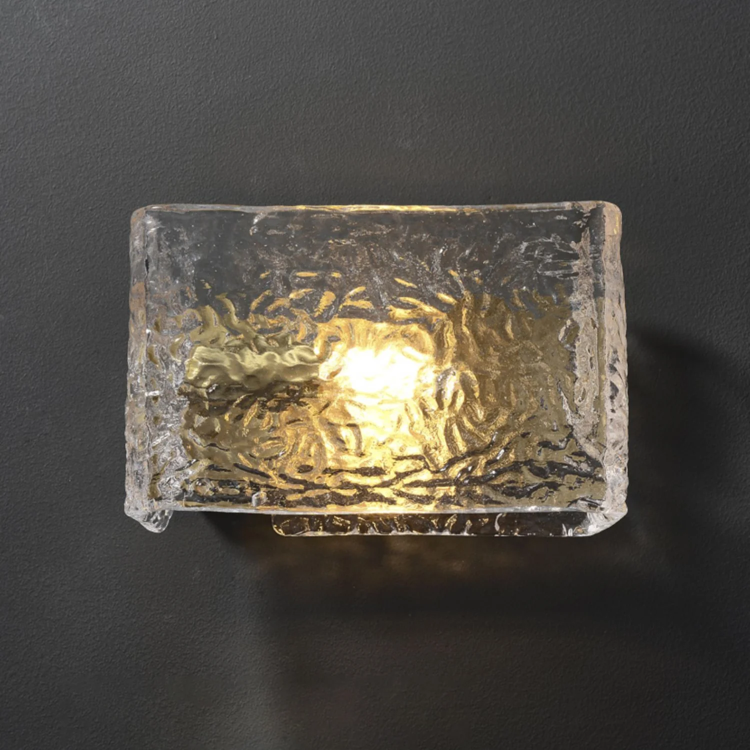 Kristy Modern Glass Brass Wall Lamp Bedroom  Dining Room