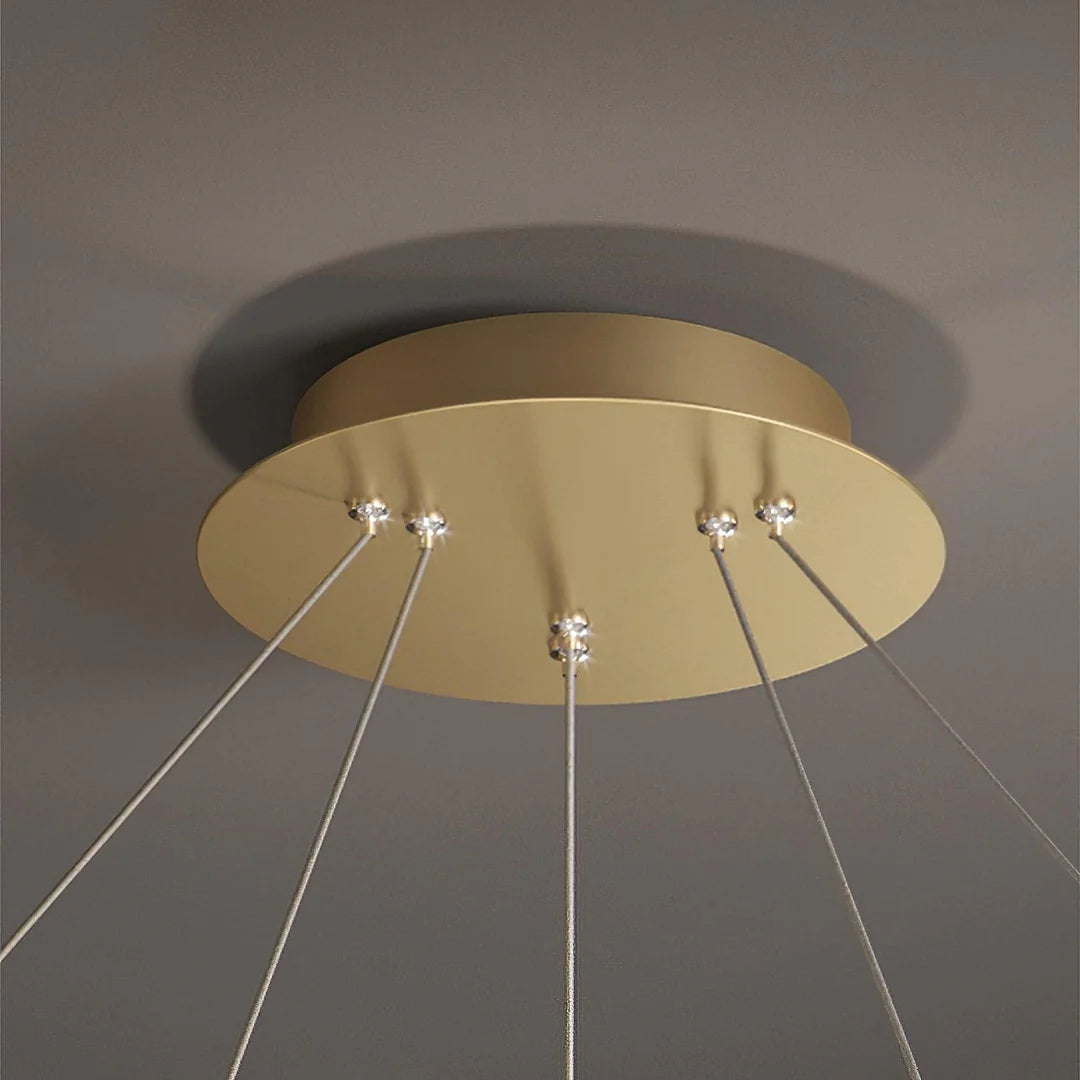 Verona Circle Crystal Chandelier