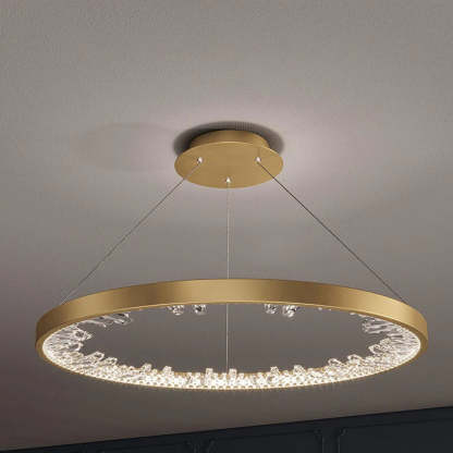 Verona Circle Crystal Chandelier