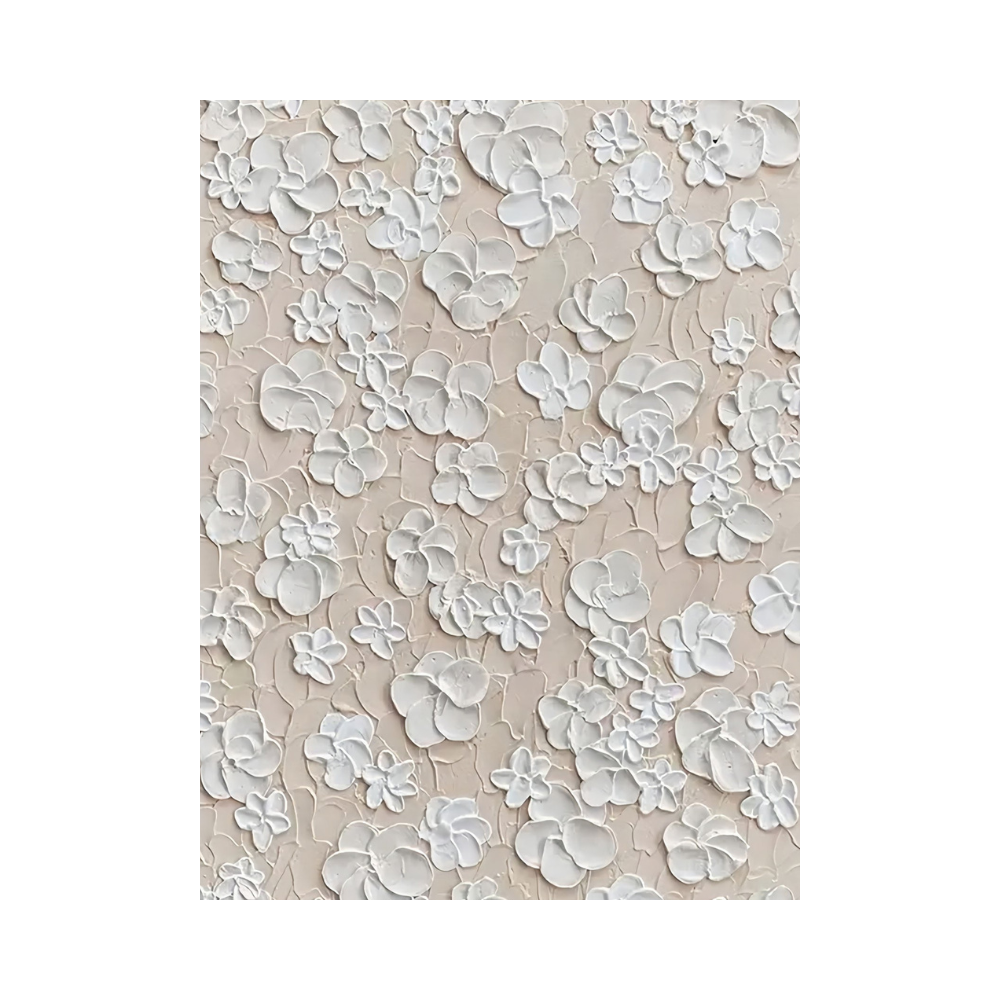 Arte Floral De Yeso #MS022