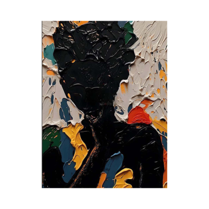 Arte De Retrato Colorido #MS025