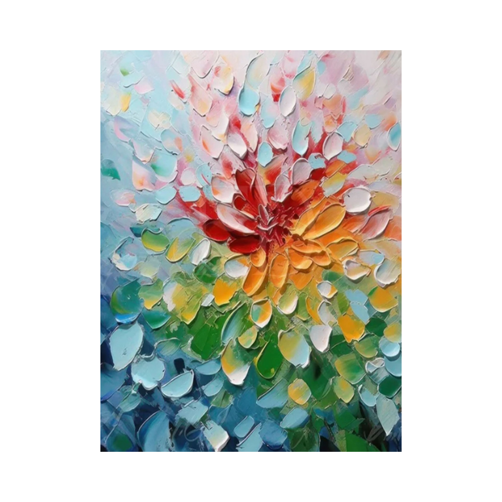 Arte Floral Colorido #MS049