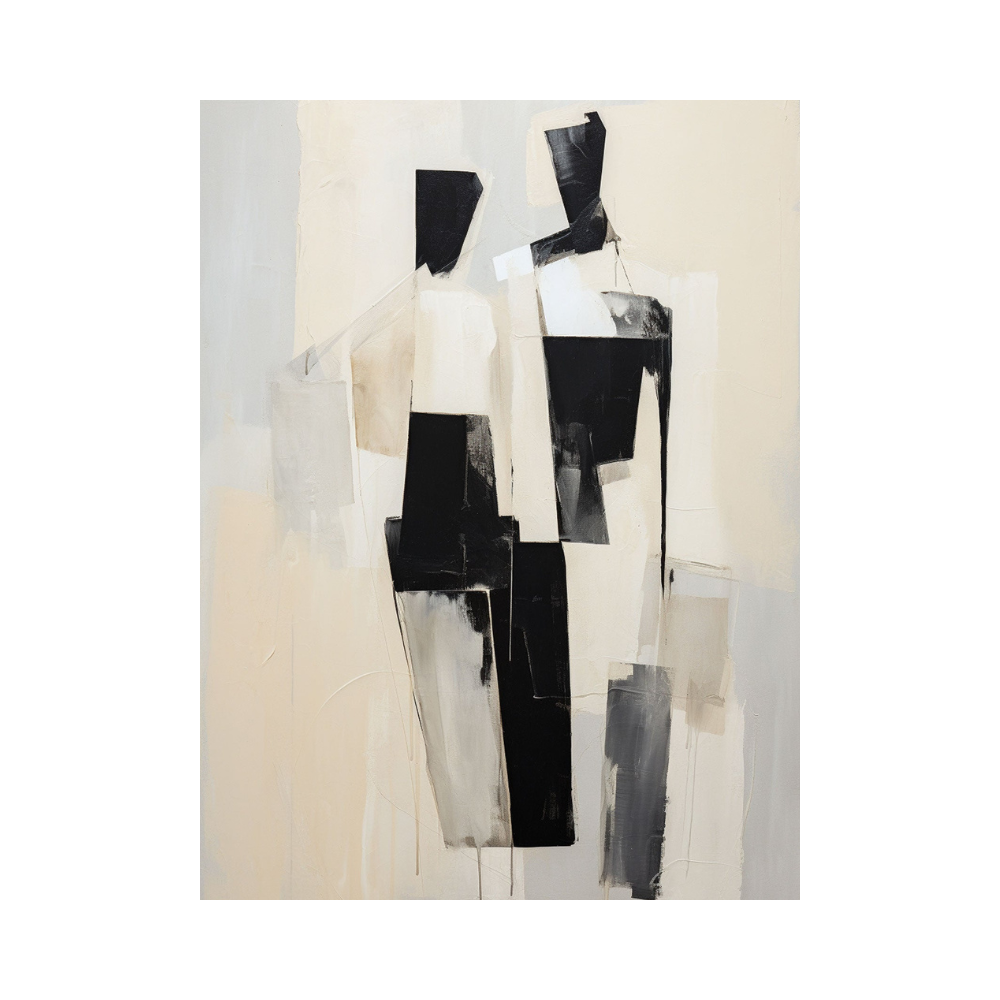 Arte De Retrato Abstracto #MS055