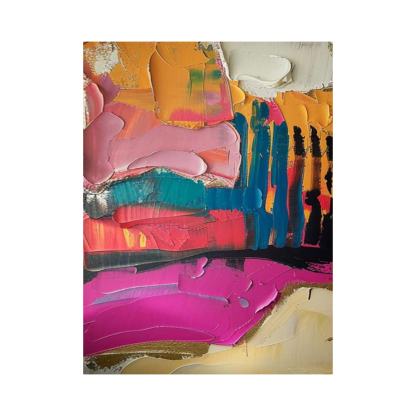 Arte Colorido De Yeso #MS082