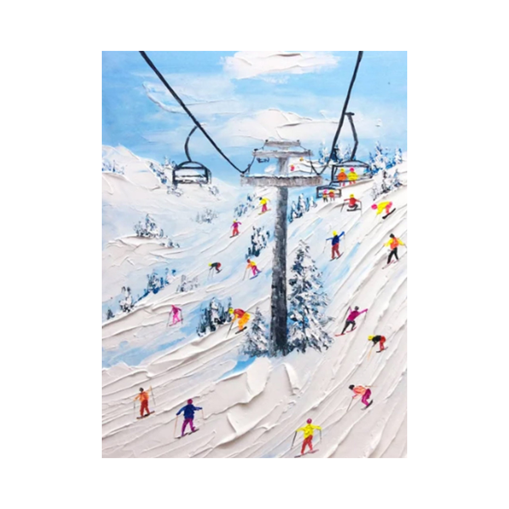 Arte De Paisaje De Yeso #MS098