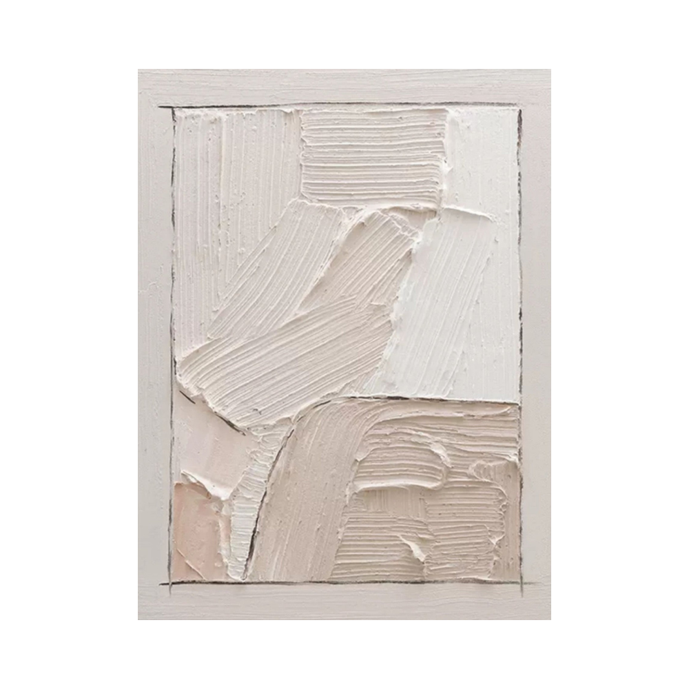 Arte Minimalista De Yeso #MS115