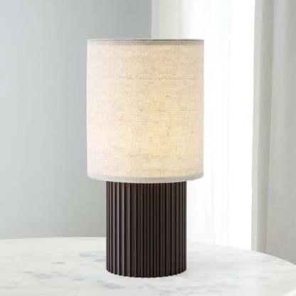 Axis Table Lamp Brown White