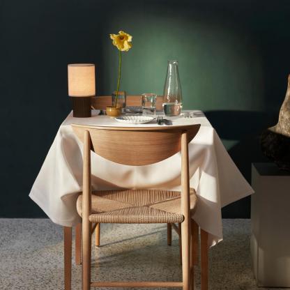 Axis Table Lamp Brown White