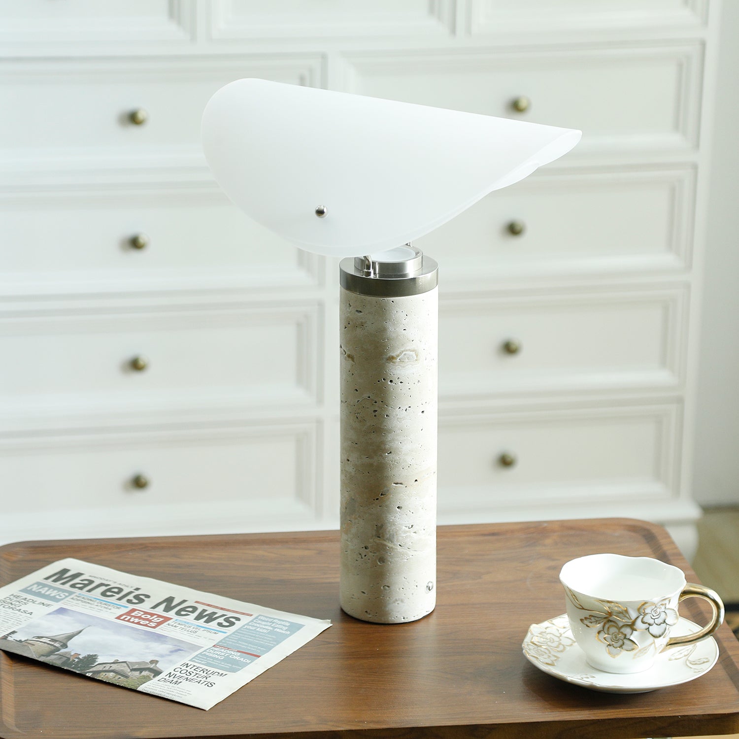 Artelux Marbella Stone Table Lamp