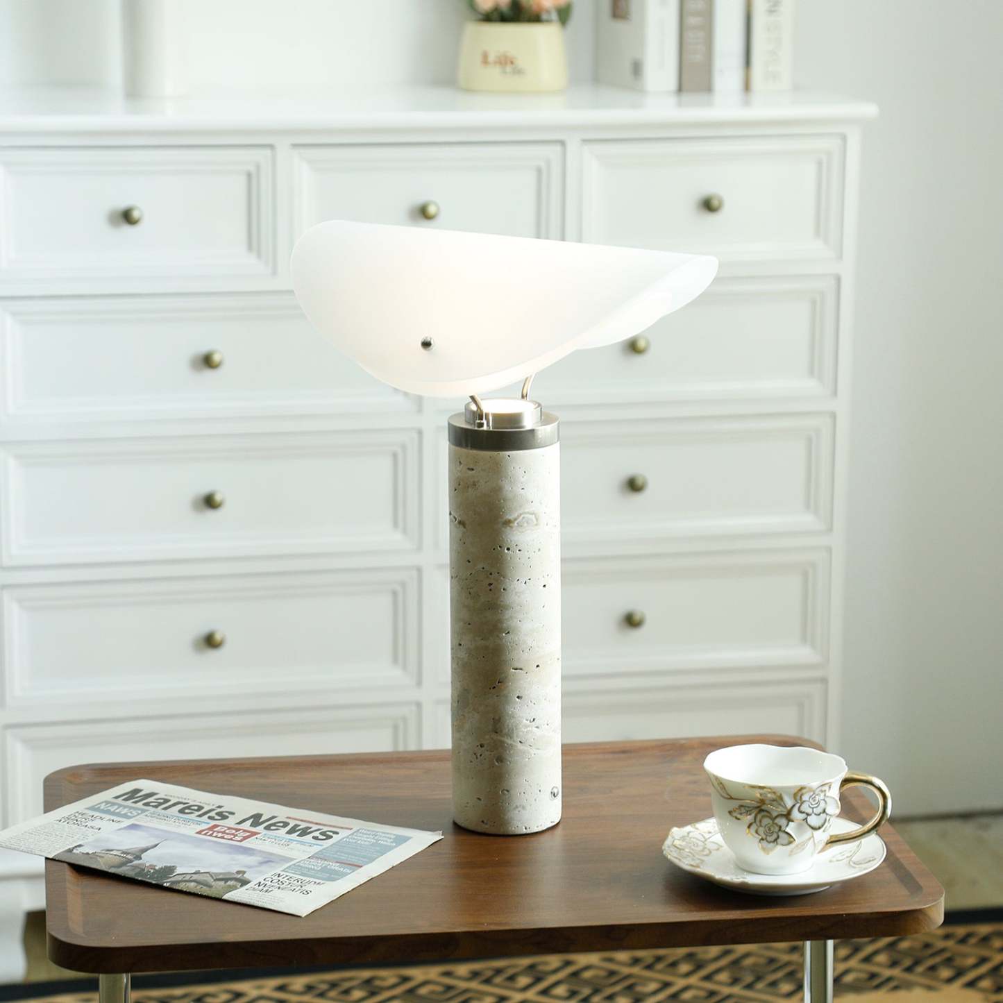 Artelux Marbella Stone Table Lamp