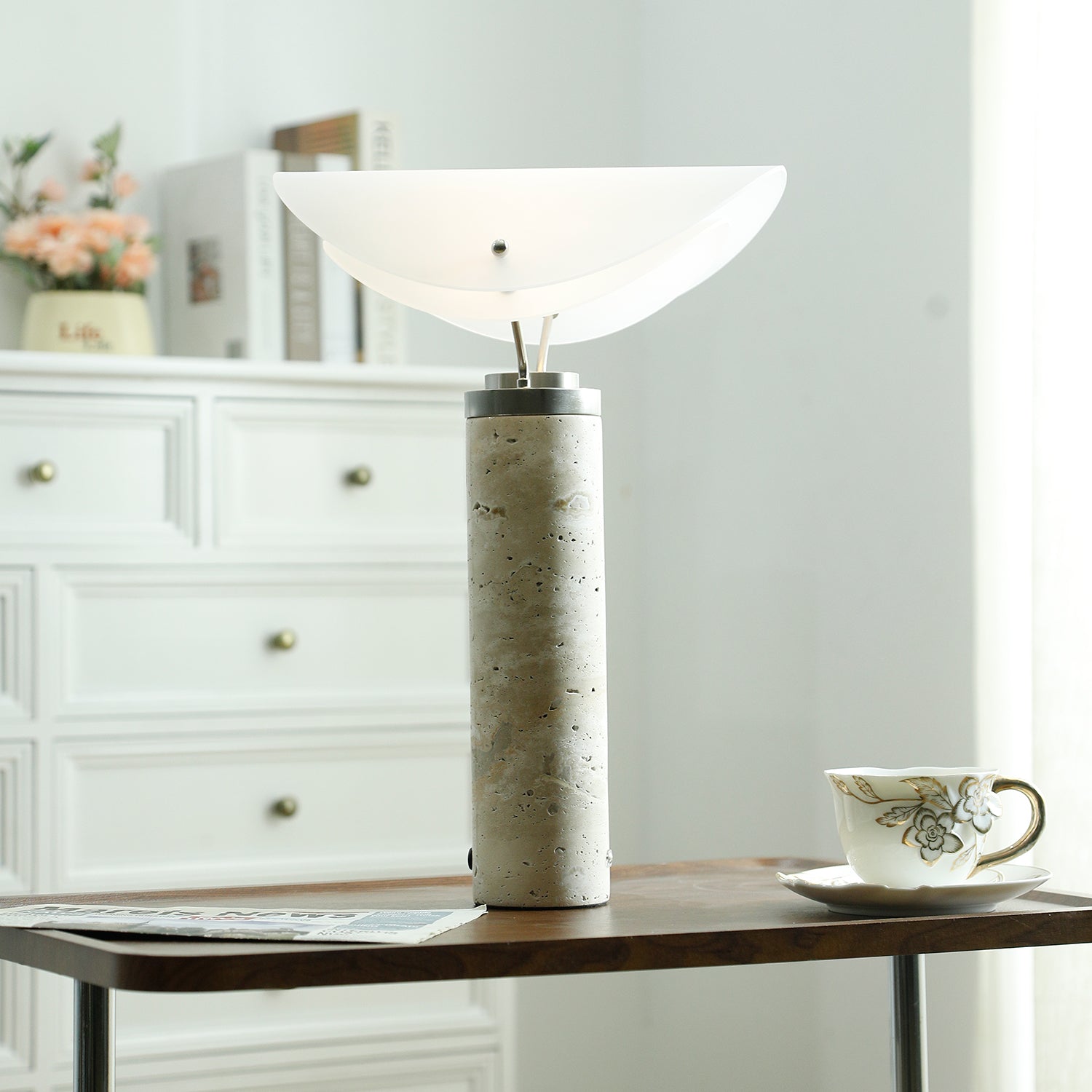 Artelux Marbella Stone Table Lamp