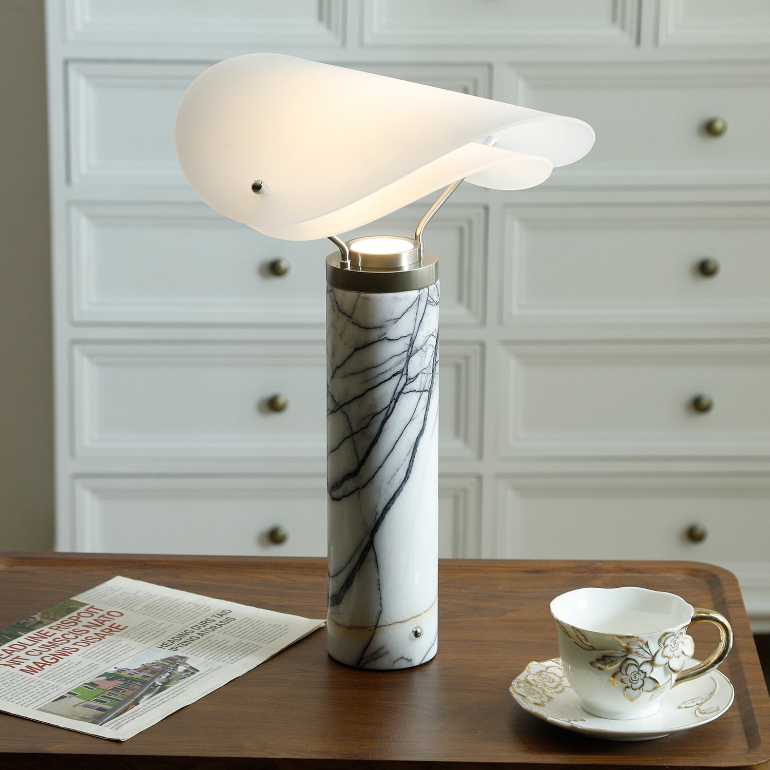 Artelux Marbella Stone Table Lamp