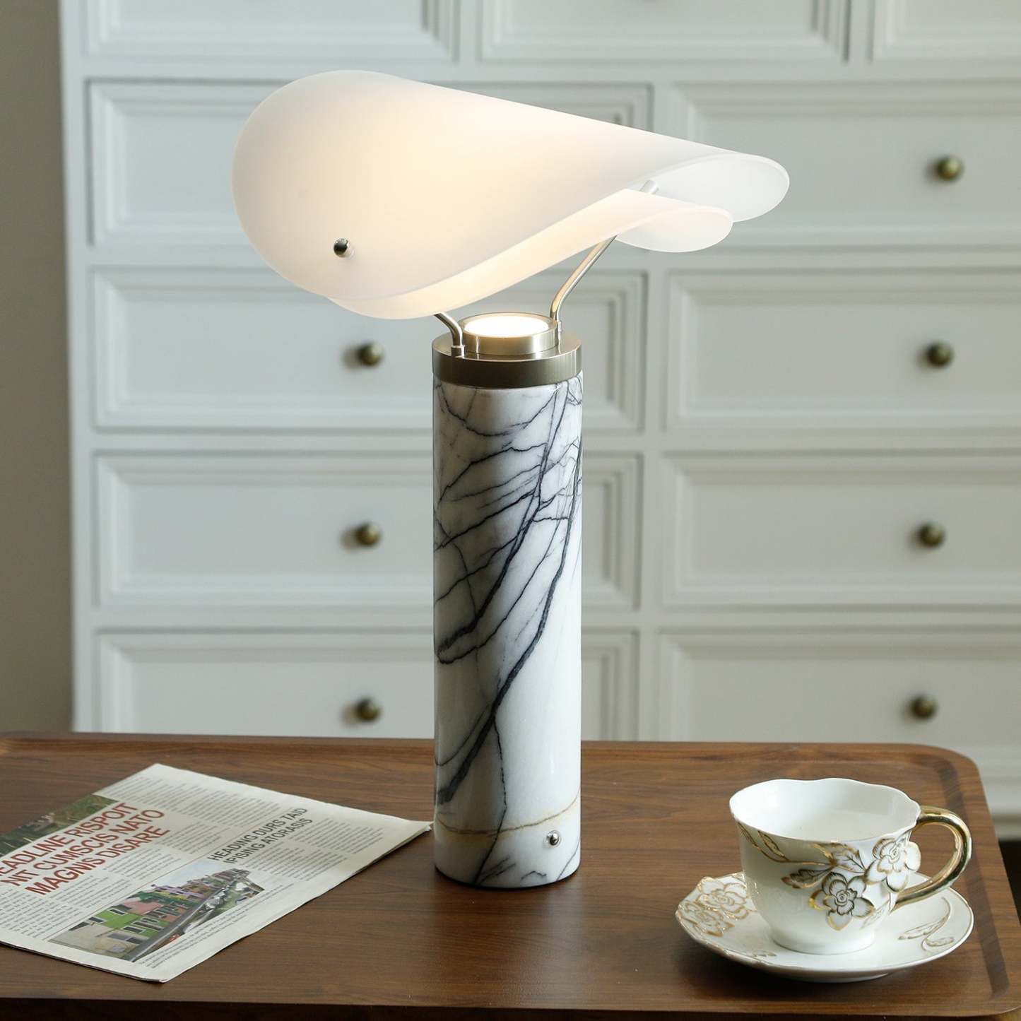 Artelux Marbella Stone Table Lamp