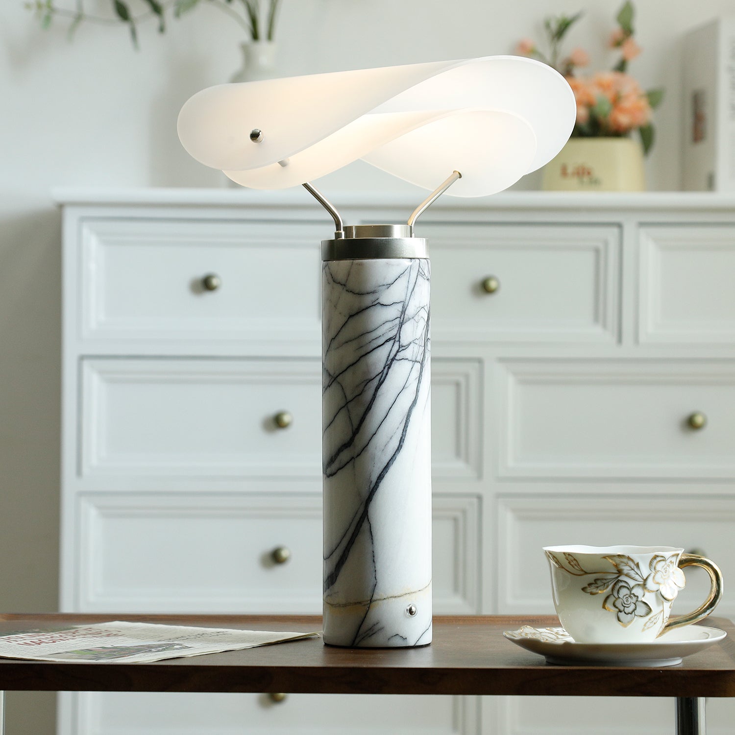 Artelux Marbella Stone Table Lamp