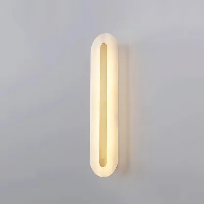 Ozawa Modern Rounded Resin Wall Light Bedroom Hallway Living Room