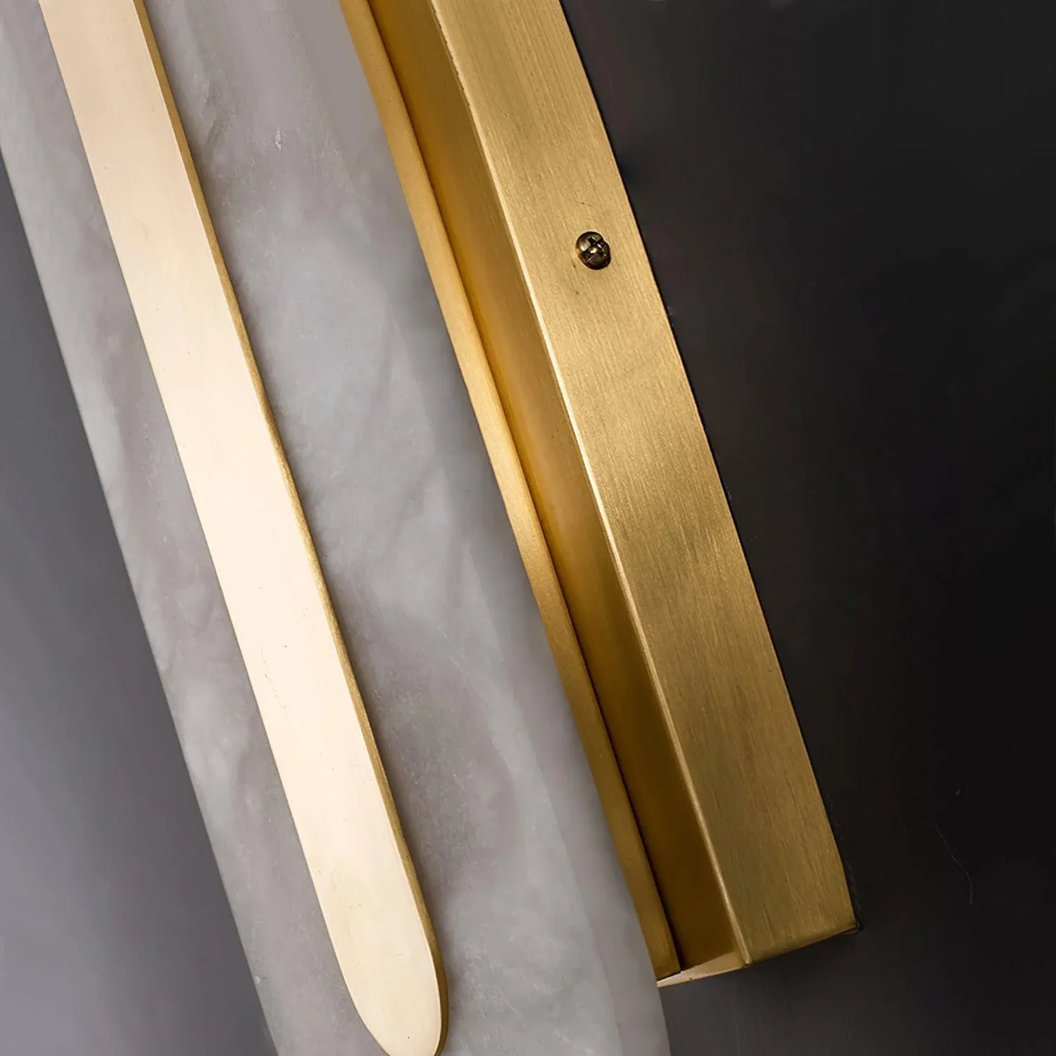 Jade Moderno Redondeado Alabastro Aplique Dormitorio Salón Pasillo