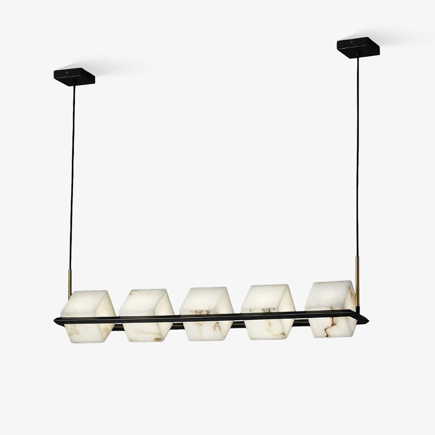 Artelux Alabaster Square Chandelier