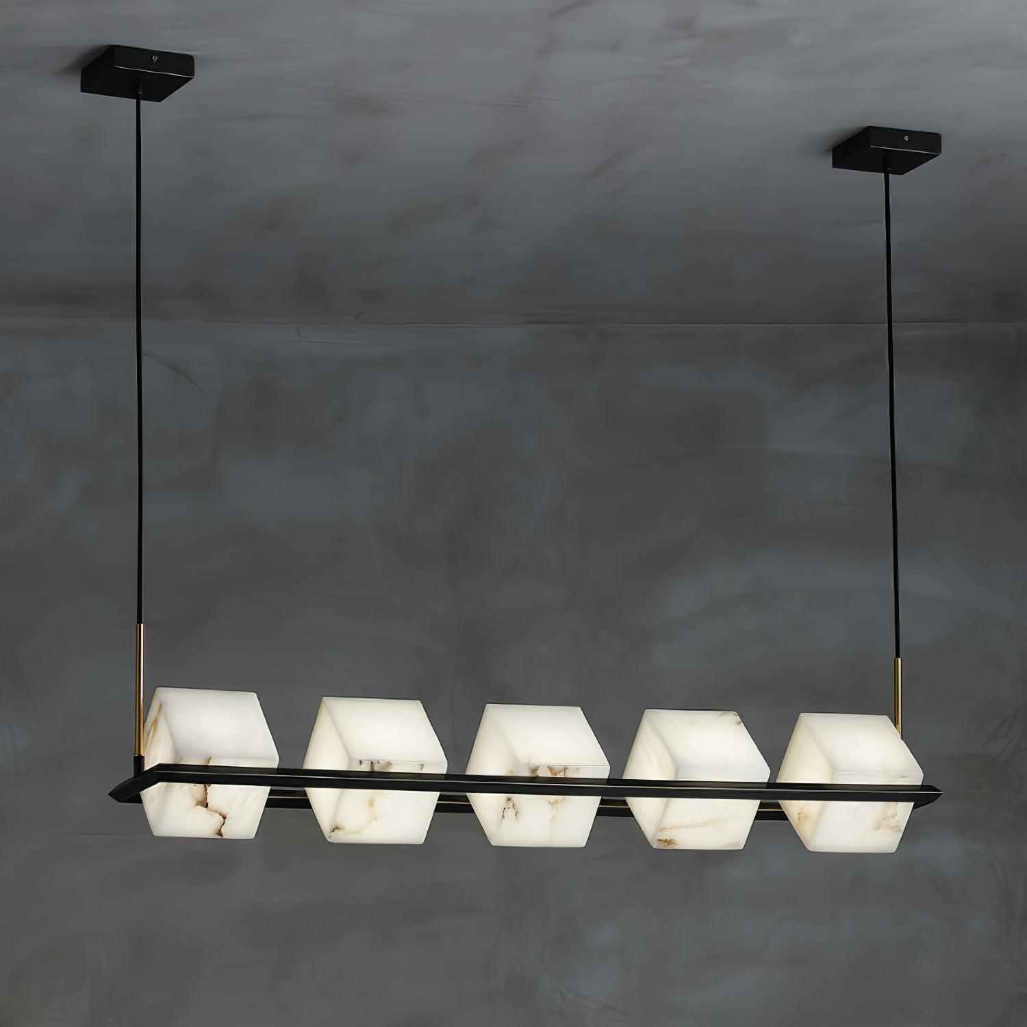 Artelux Alabaster Square Chandelier