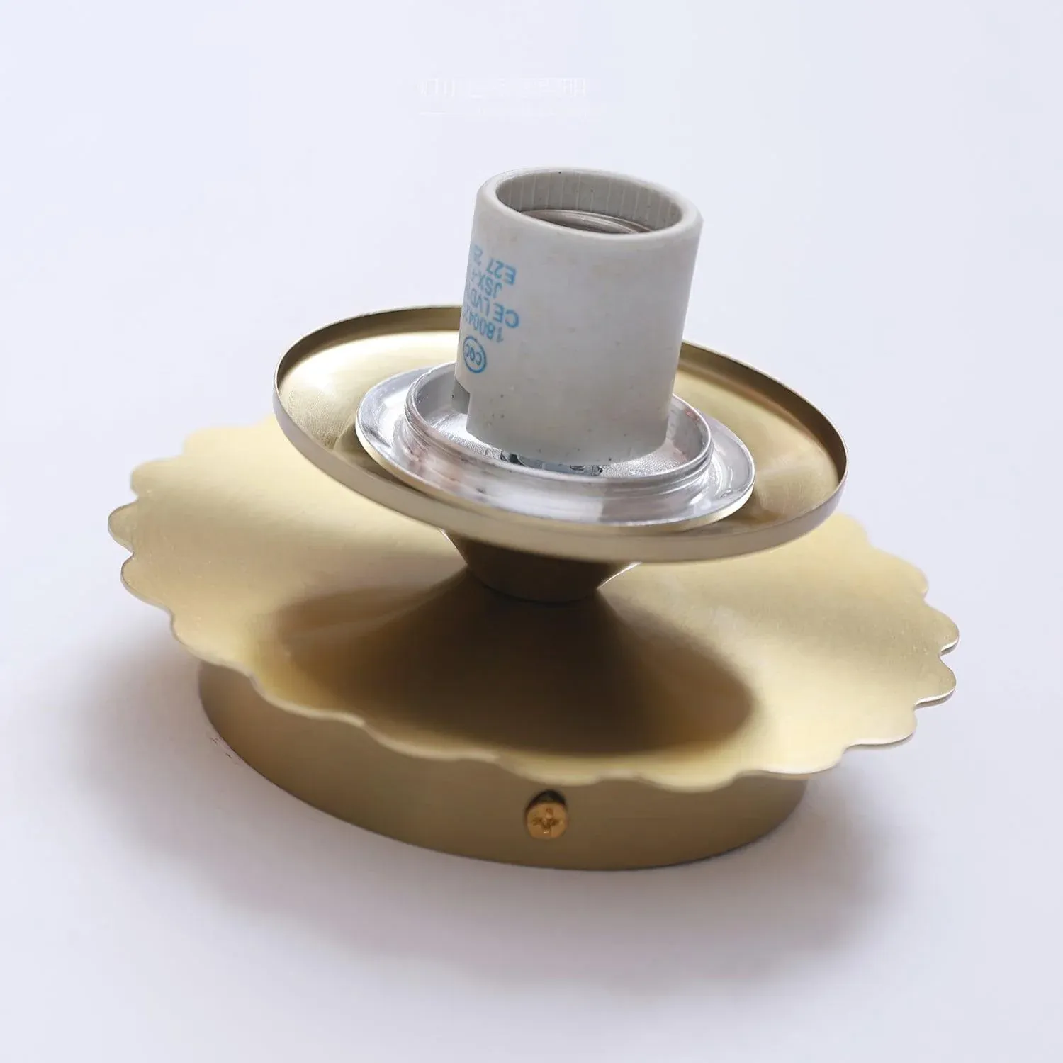 Elif Modern Marshmallow Round Glass Wall Light Shades Bedroom Hallway