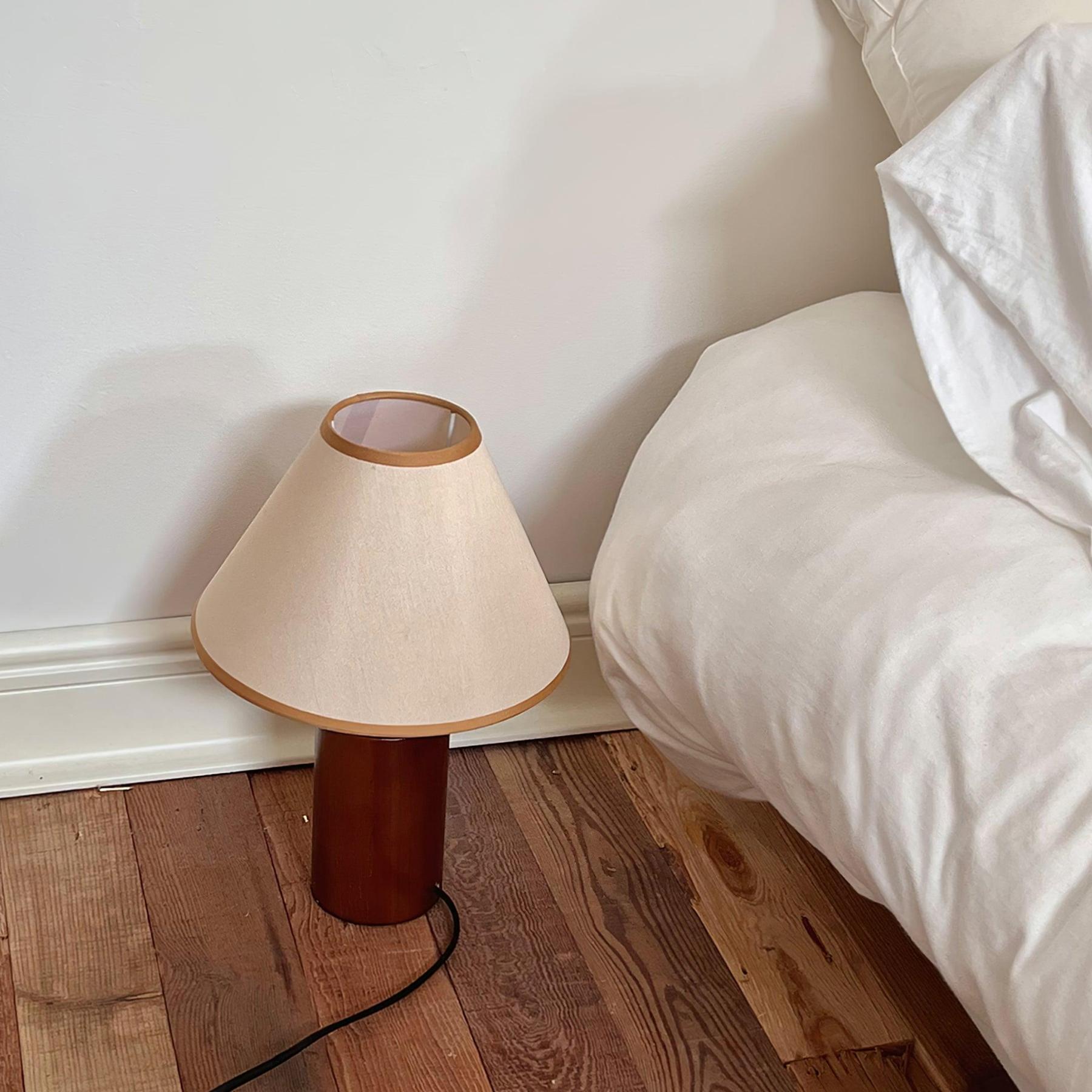 Drift Nordic Cone Wood Table Lamp