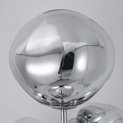 Verona Lava Column Glass Floor Lamp