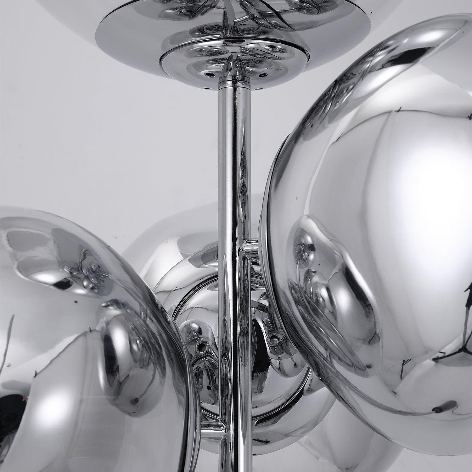 Verona Lava Column Glass Floor Lamp