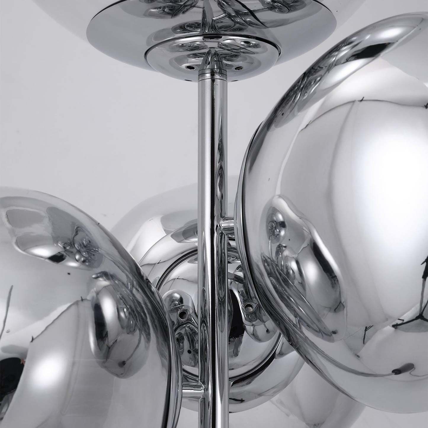 Verona Lava Column Glass Floor Lamp