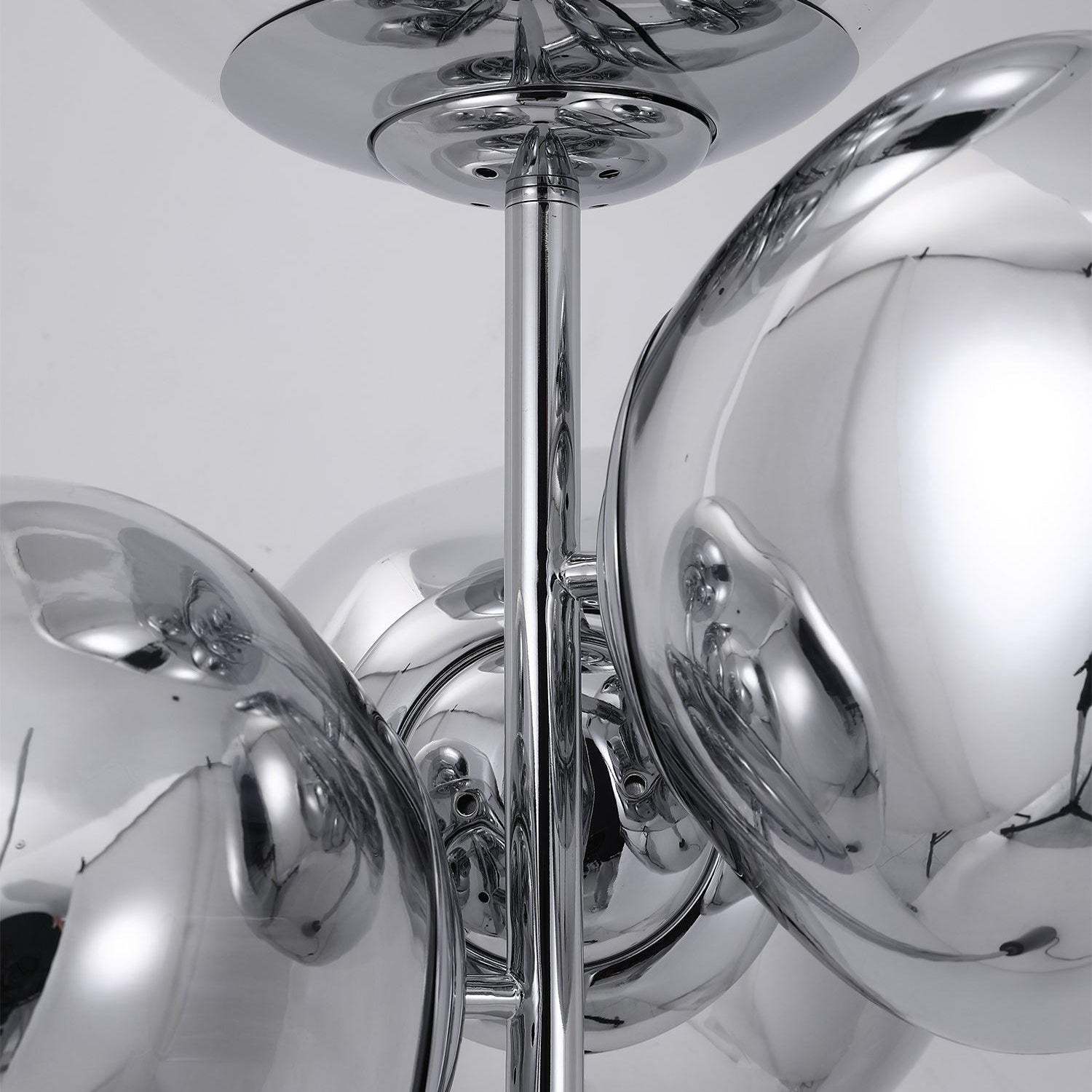 Verona Lava Column Glass Floor Lamp