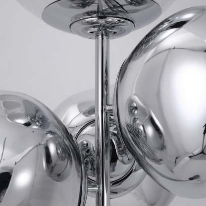 Verona Lava Column Glass Floor Lamp