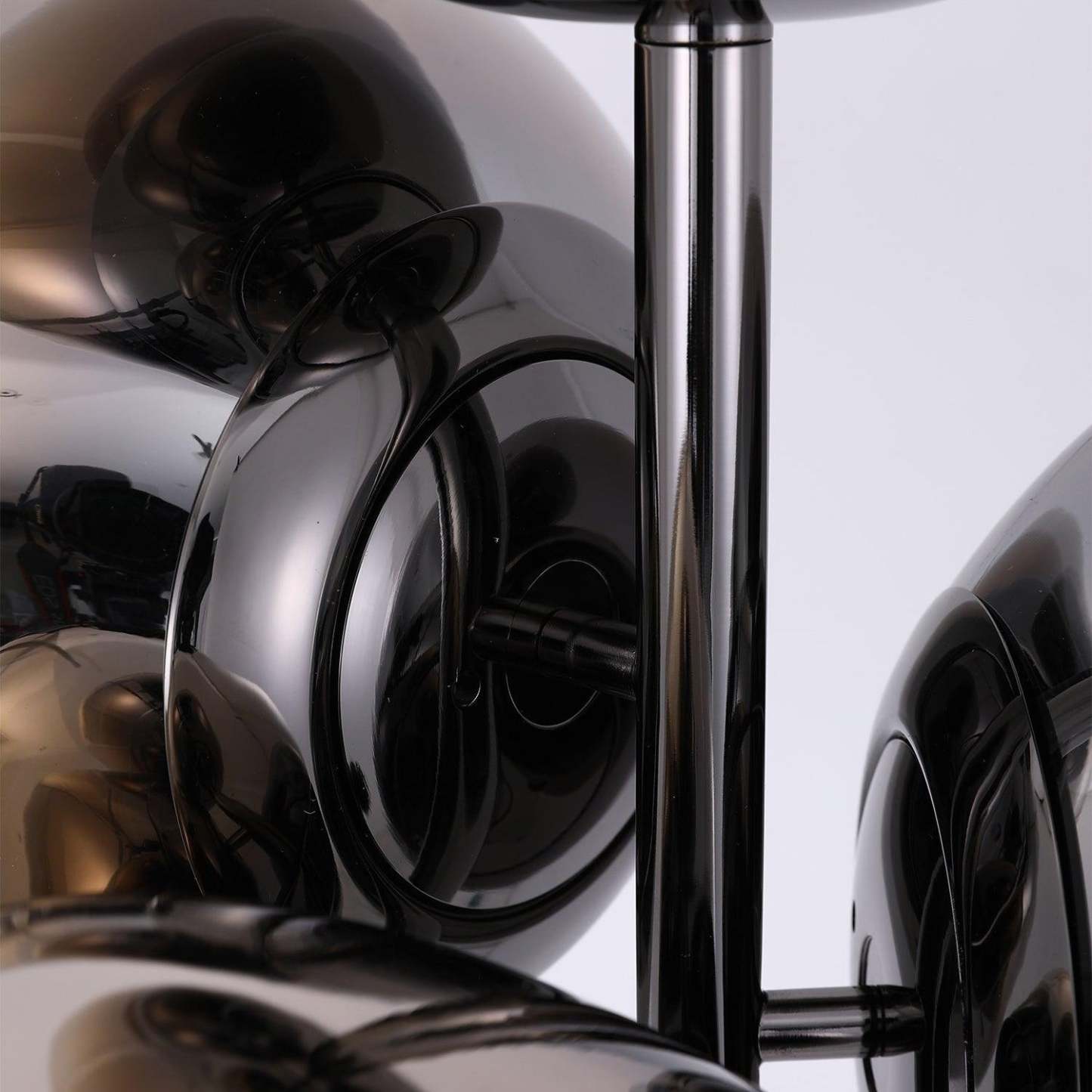Verona Lava Column Glass Floor Lamp