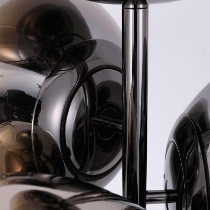 Verona Lava Column Glass Floor Lamp