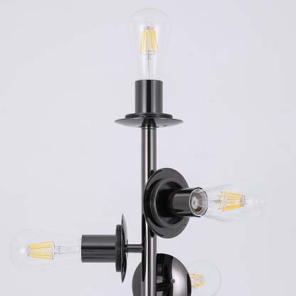 Verona Lava Column Glass Floor Lamp