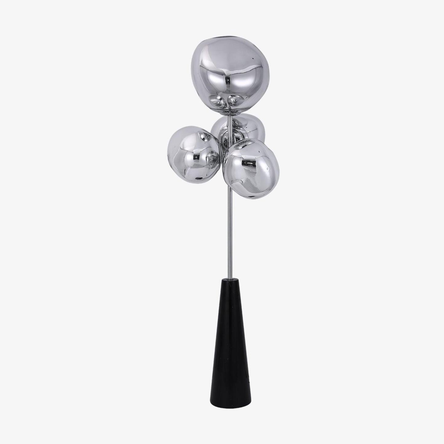 Verona Lava Column Glass Floor Lamp