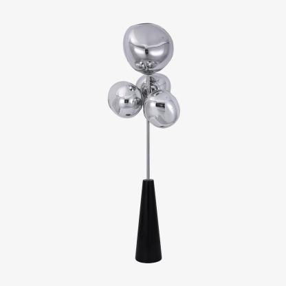 Verona Lava Column Glass Floor Lamp