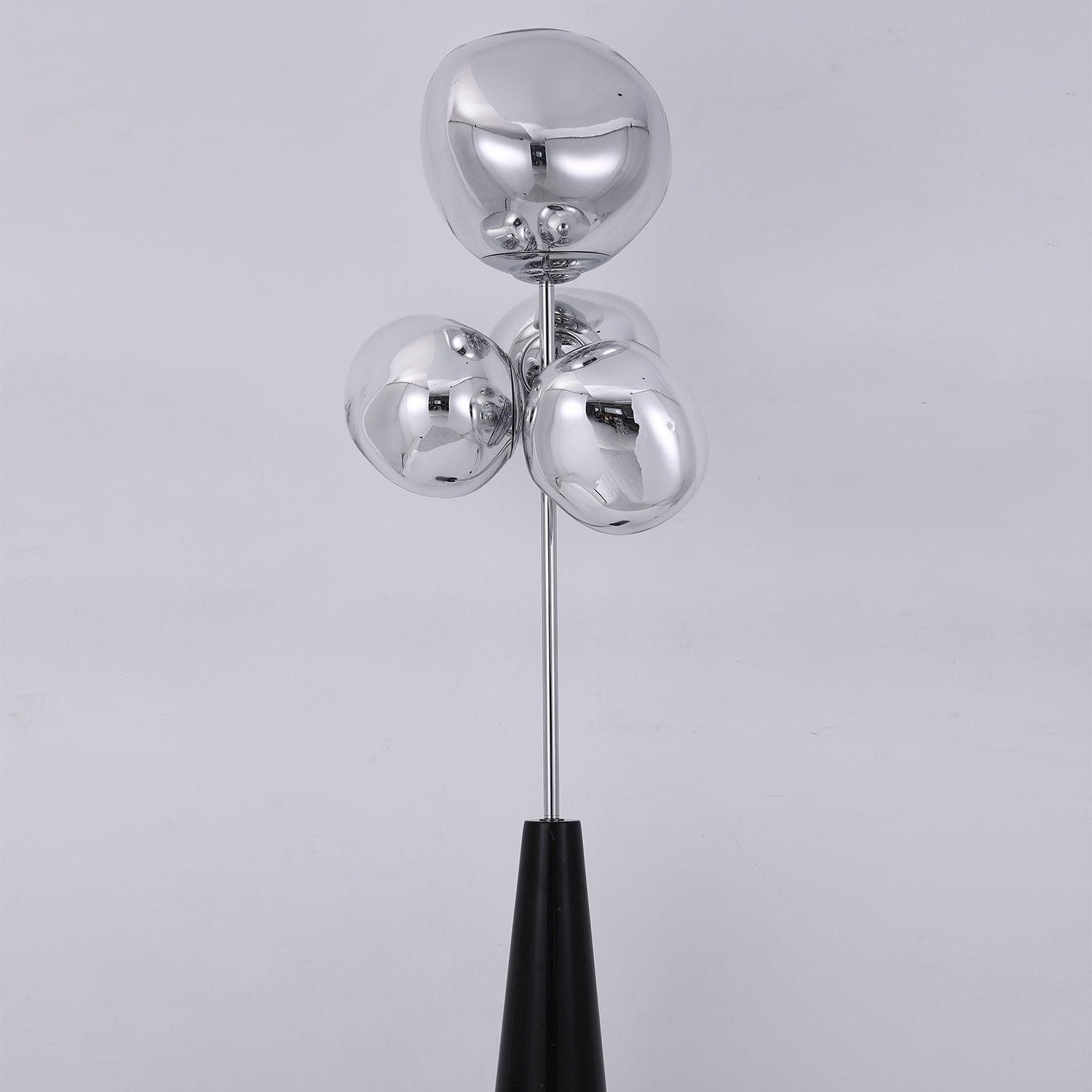 Verona Lava Column Glass Floor Lamp