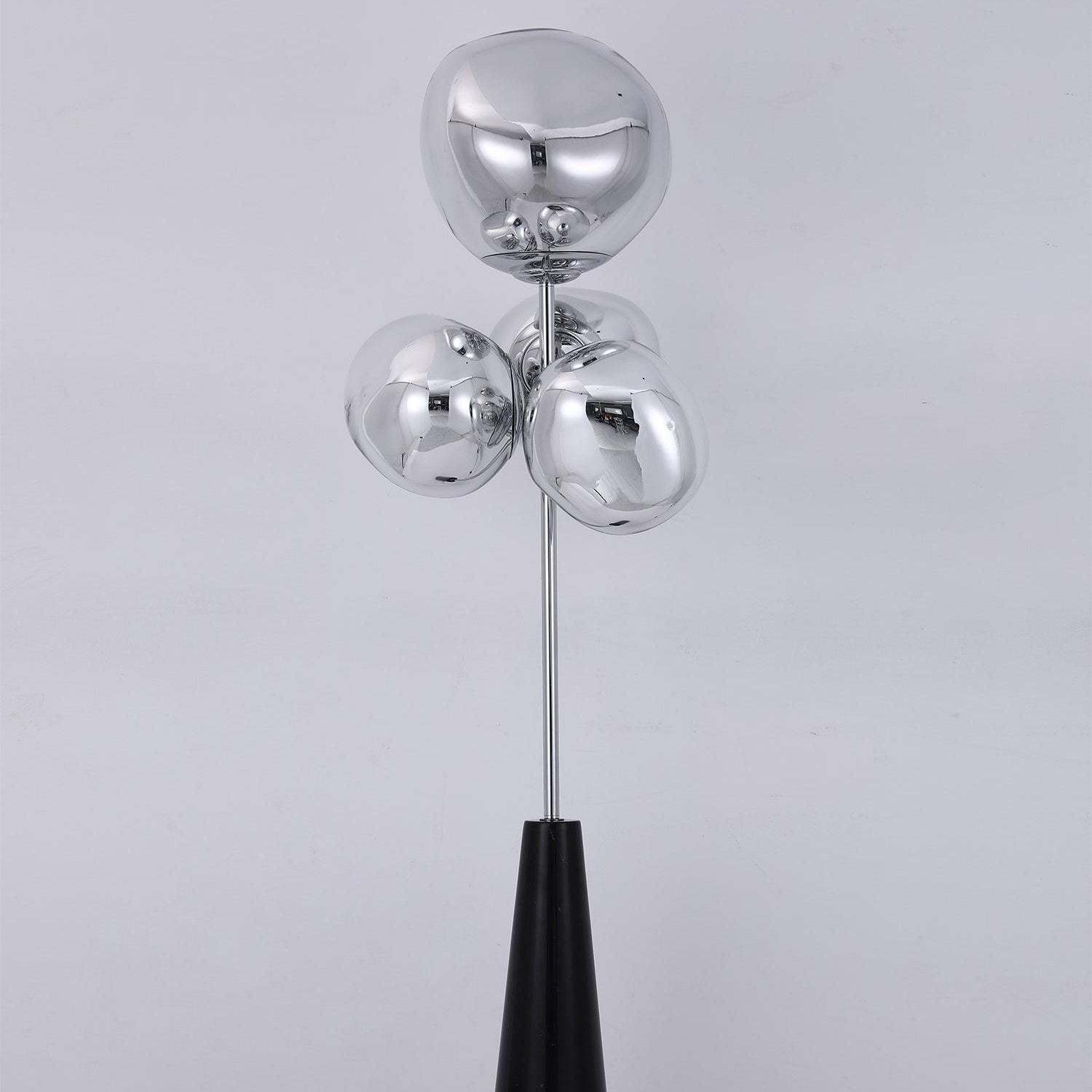 Verona Lava Column Glass Floor Lamp