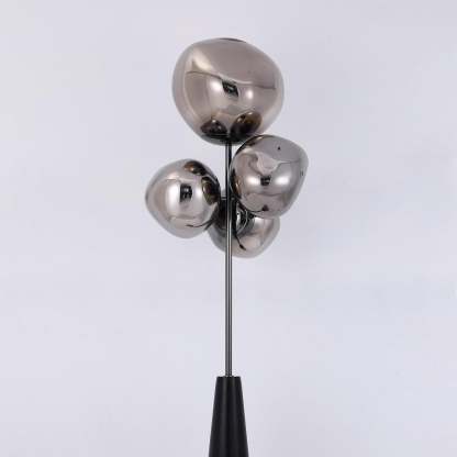Verona Lava Column Glass Floor Lamp